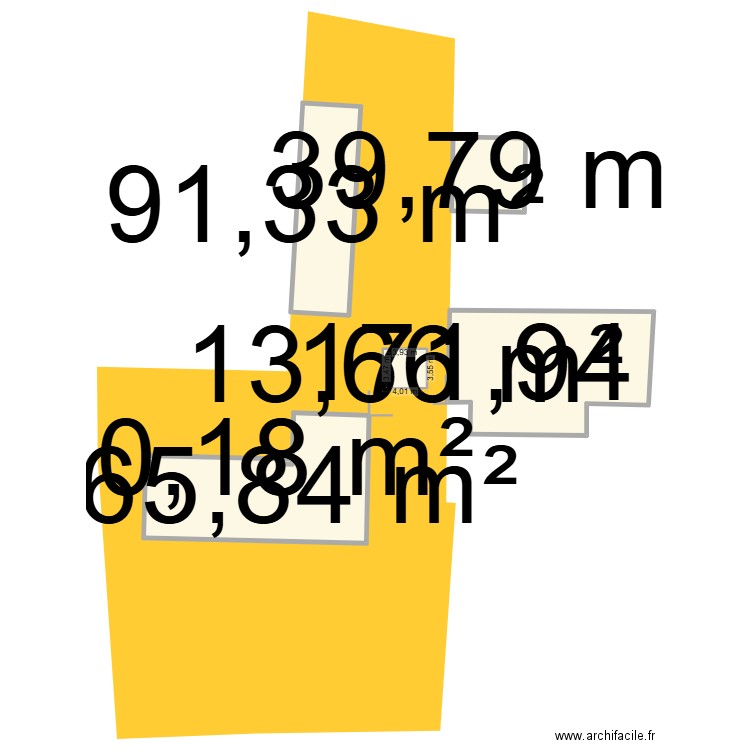abri jardin sylvie. Plan de 6 pièces et 483 m2