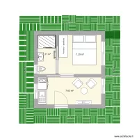 PLAN RENOVATION DE LA MAISON EN BOIS SOUS T&Ocirc;LE 80B CHEMIN DES LIMITES 97426 TROIS BASSINS 2bis