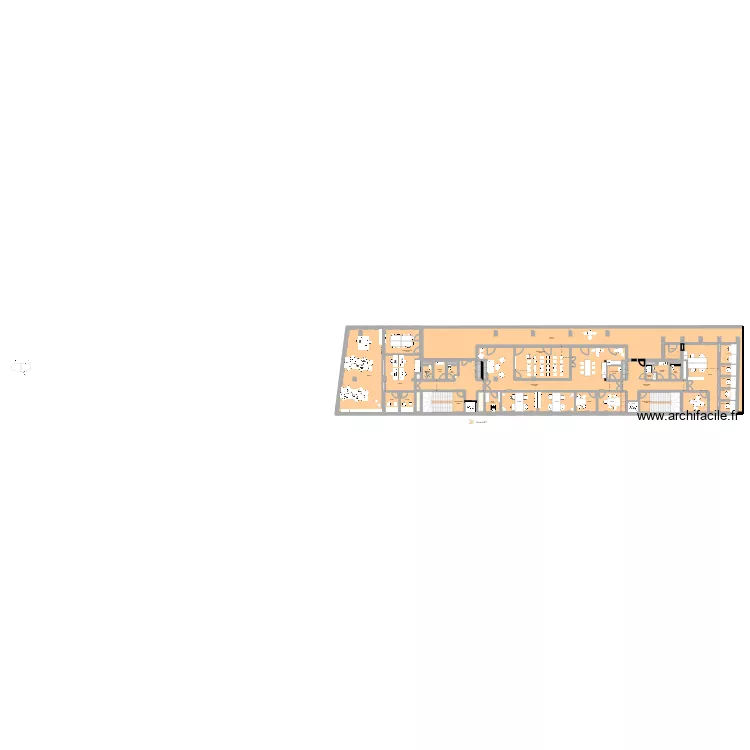 Bordeaux Paludate - EDL. Plan de 