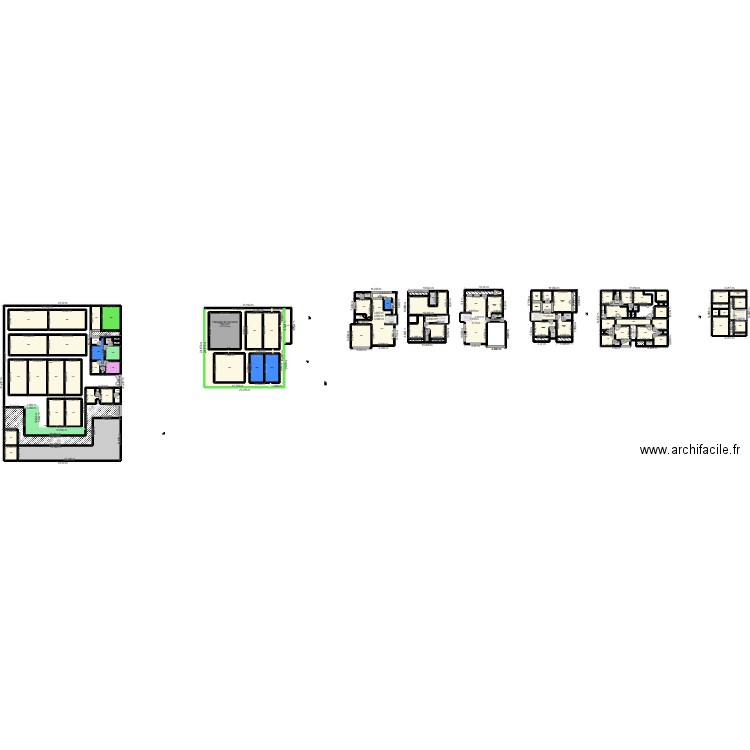 N\'ZUEKOKORE 2026. Plan de 124 pièces et 3116 m2