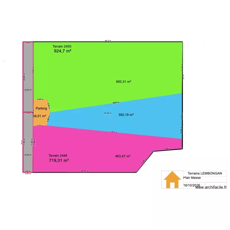 Terrains lembongan. Plan de 4 Pièces et 1759 m² Terrains lembongan. Plan de 4 Pièces et 1759 m²