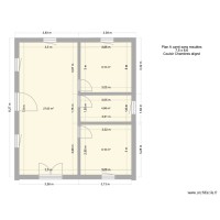 Plan A carré sans meubles