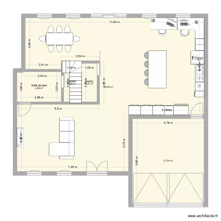 Maison de r&ecirc;ve (2). Plan de 5  et 131 m²