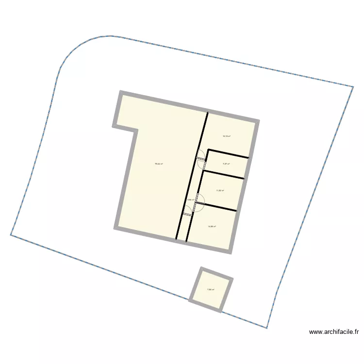 maison st genis 02. Plan de 
