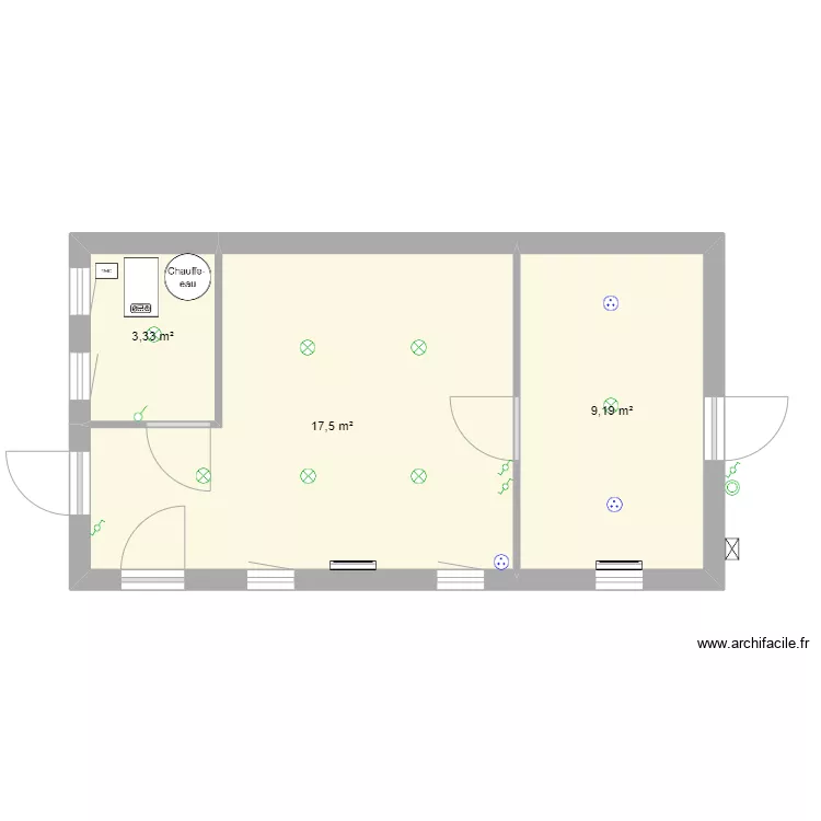 SDJ BEAUVOIS. Plan de 