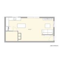 Salon/cuisine