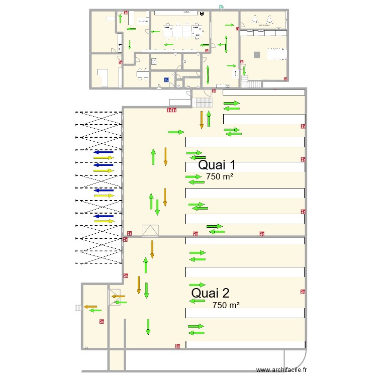 transport brevet chatnnoy. Plan de 21 pièces et 2187 m2