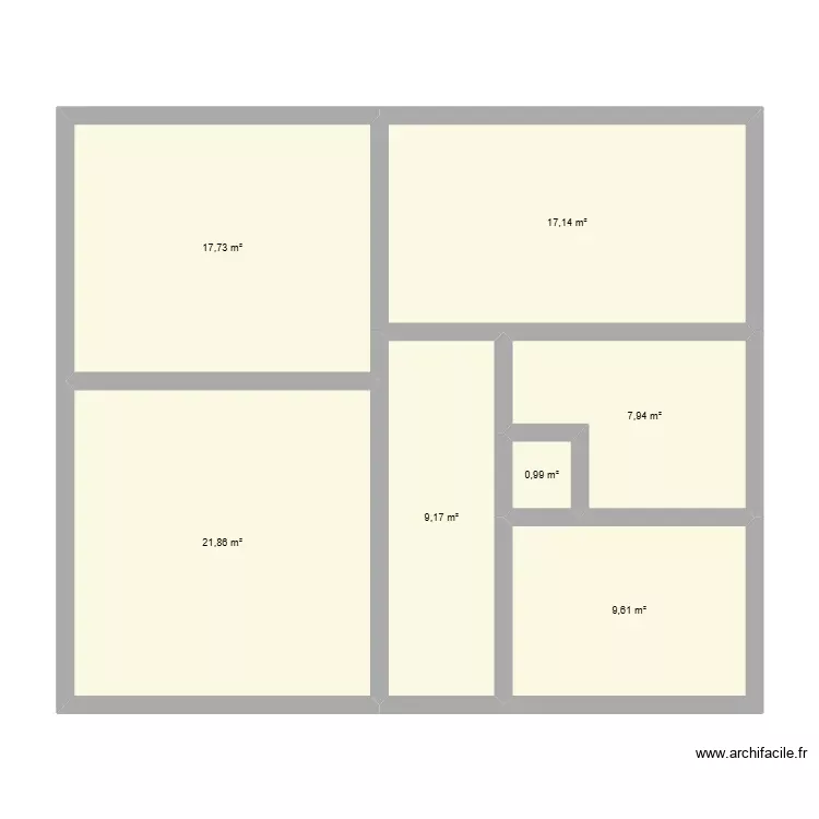 TEST ELEC. Plan de 7 Pièces et 84 m² TEST ELEC. Plan de 7 Pièces et 84 m²
