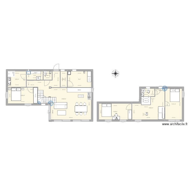 essai final. Plan de 0 pièce et 0 m2
