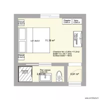 Chambre Hotel Mandroso Ivato.