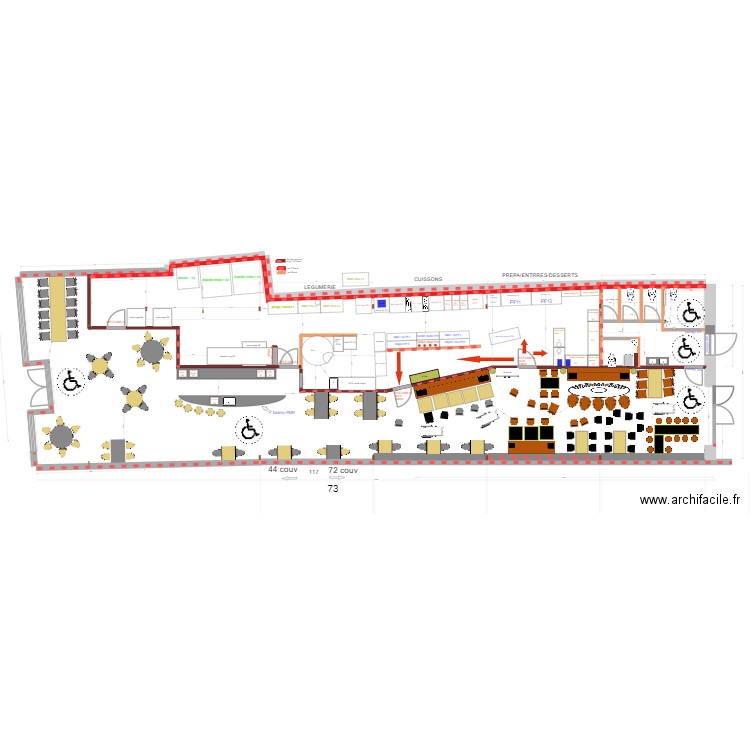 mobilier choix 2+cuisine. Plan de 0 pièce et 0 m2