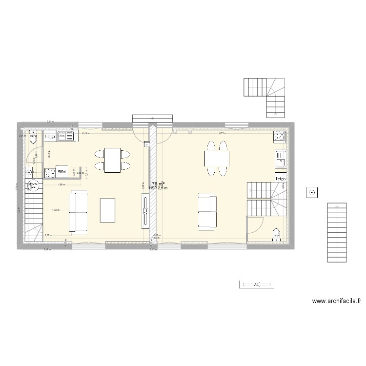 cordemais 3. Plan de 4 pièces et 228 m2