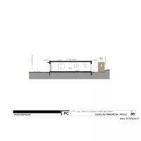 Plan de coupe Projet COLLURA