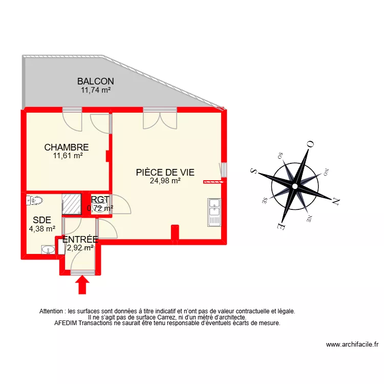 BI 37557. Plan de 10 Pièces et 69 m² BI 37557. Plan de 10 Pièces et 69 m²