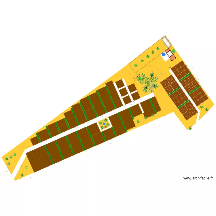 Jardin partag&eacute; V06.2026 HD. Plan de 2  et 29 m²