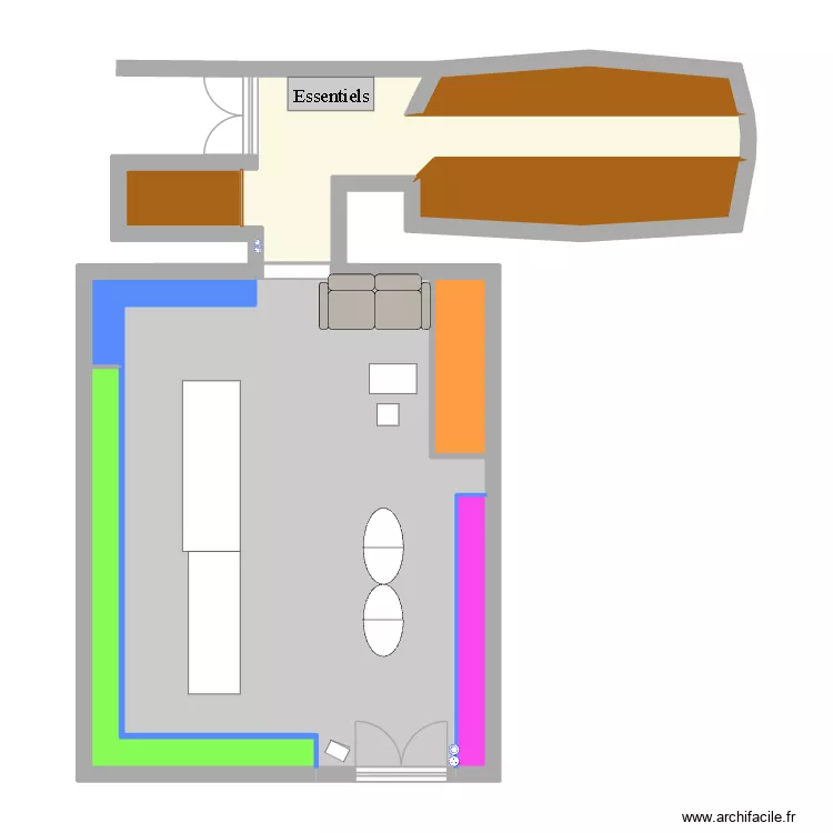 matos BAFA UFCV. Plan de 9 Pièces et 78 m²