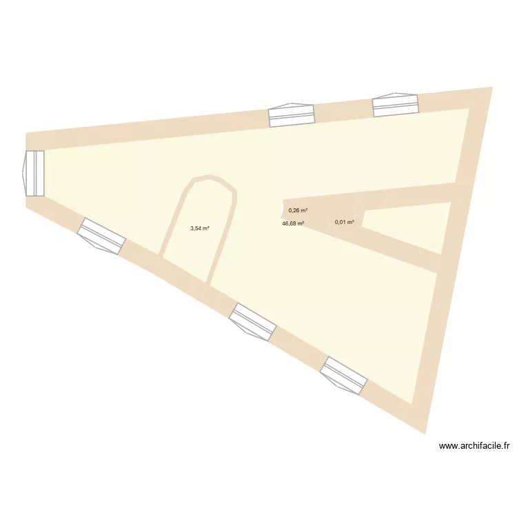 Plan RDC N2. Plan de 4 et 50 m² Plan RDC N2. Plan de 4 et 50 m²