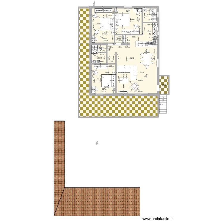 RDC 1.1 BIS. Plan de 0 pièce et 0 m2