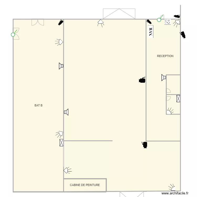 GARAGE SAINT HERBLAIN. Plan de 