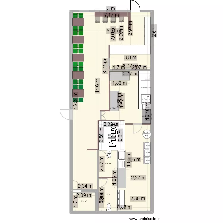 cuisine la marsa. Plan de 5 et 145 m² cuisine la marsa. Plan de 5 et 145 m²