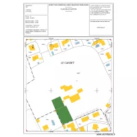 Plan de masse chateau LA BOISSE