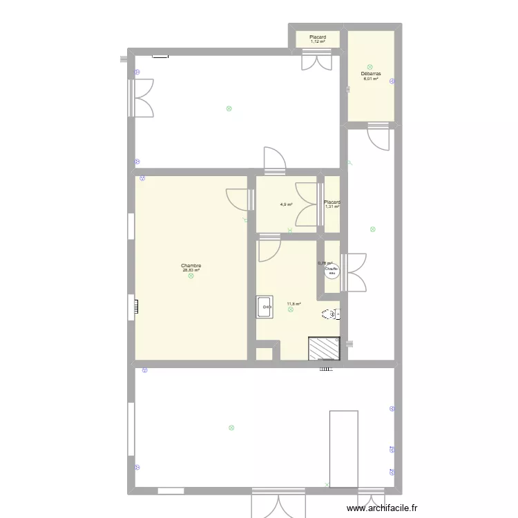 APPARTEMENT MARIE LASCOURS. Plan de 7 Pièces et 55 m² APPARTEMENT MARIE LASCOURS. Plan de 7 Pièces et 55 m²