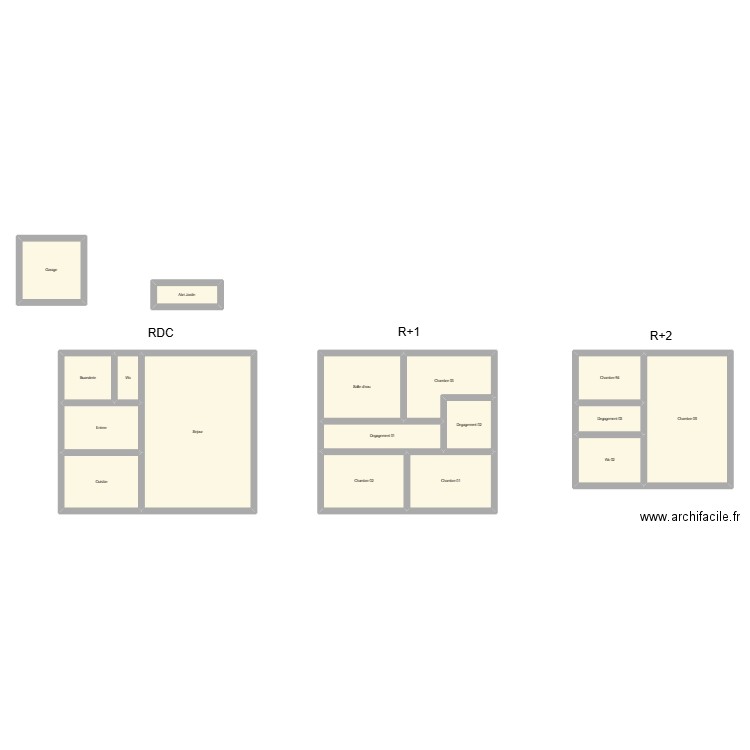 350602523. Plan de 17 pièces et 194 m2