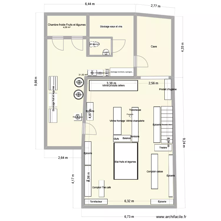 verger d'annie. Plan de 5  et 103 m²