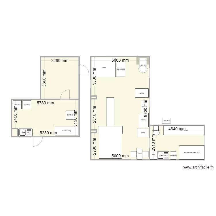 chez Christelle. Plan de chez Christelle. Plan de