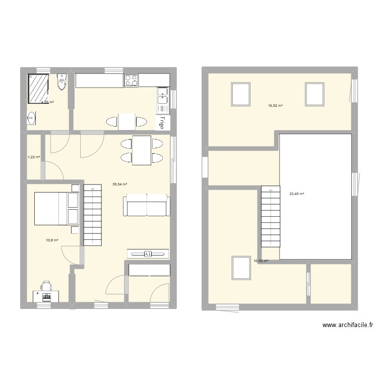 Plan 3. Plan de 7 pièces et 113 m2