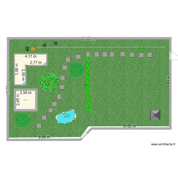 Jardin St Coulomb1. Plan de 