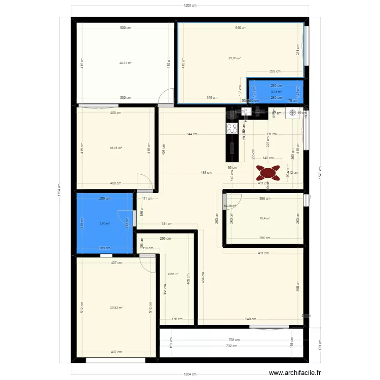 Kharouba 2. Plan de 