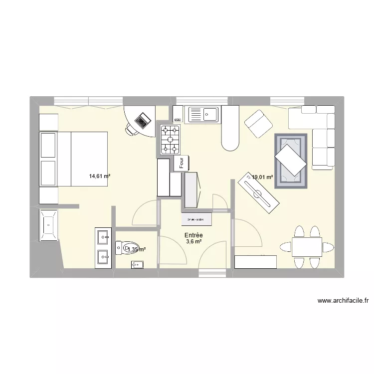 Home staging. Plan de 