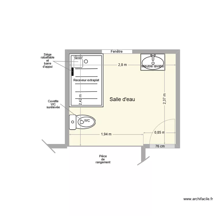 GALY Adaptation. Plan de 