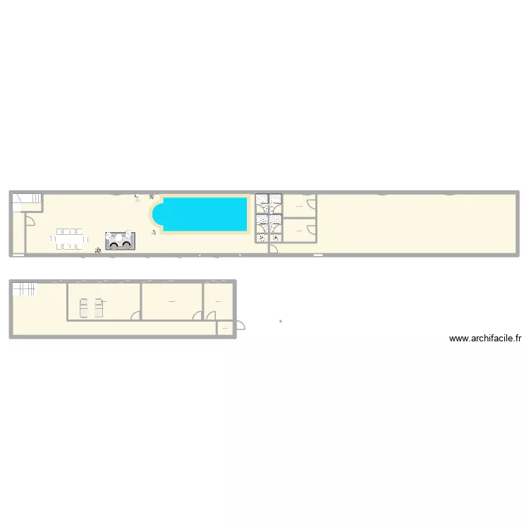 Local Num 2. Plan de 13 Pièces et 335 m² Local Num 2. Plan de 13 Pièces et 335 m²