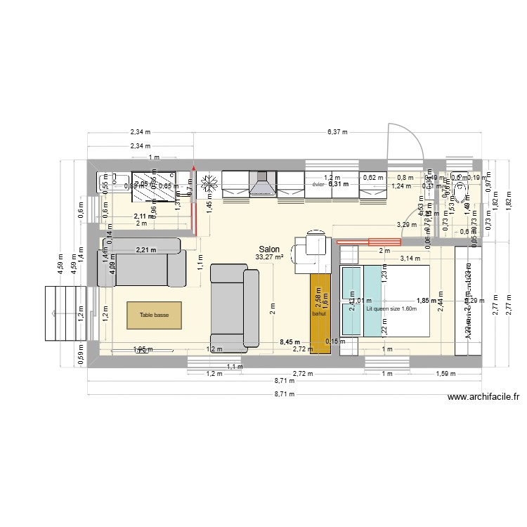 Plan extension 40 m2 (3). Plan de 0 pièce et 0 m2