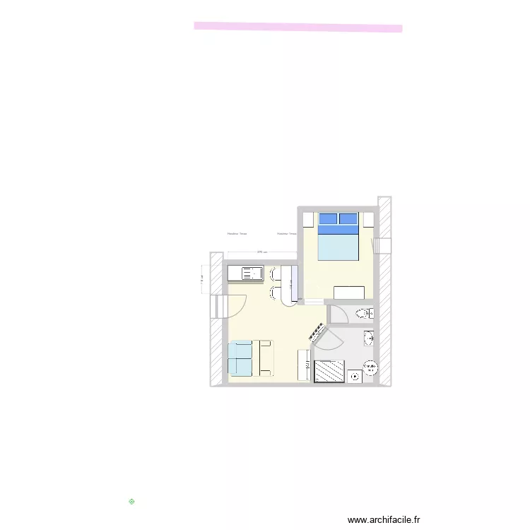 MM Perle Marine Studio 2. Plan de MM Perle Marine Studio 2. Plan de