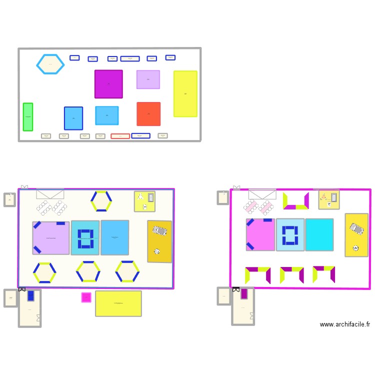salon mirande . Plan de 0 pièce et 0 m2