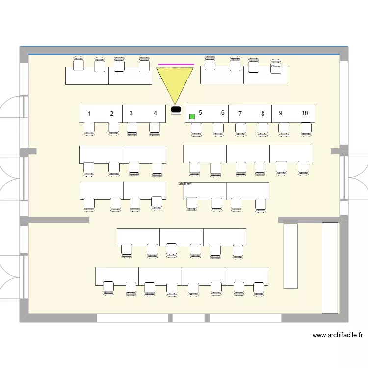 SALLE CADEIN RONCE LES BAINS. Plan de SALLE CADEIN RONCE LES BAINS. Plan de
