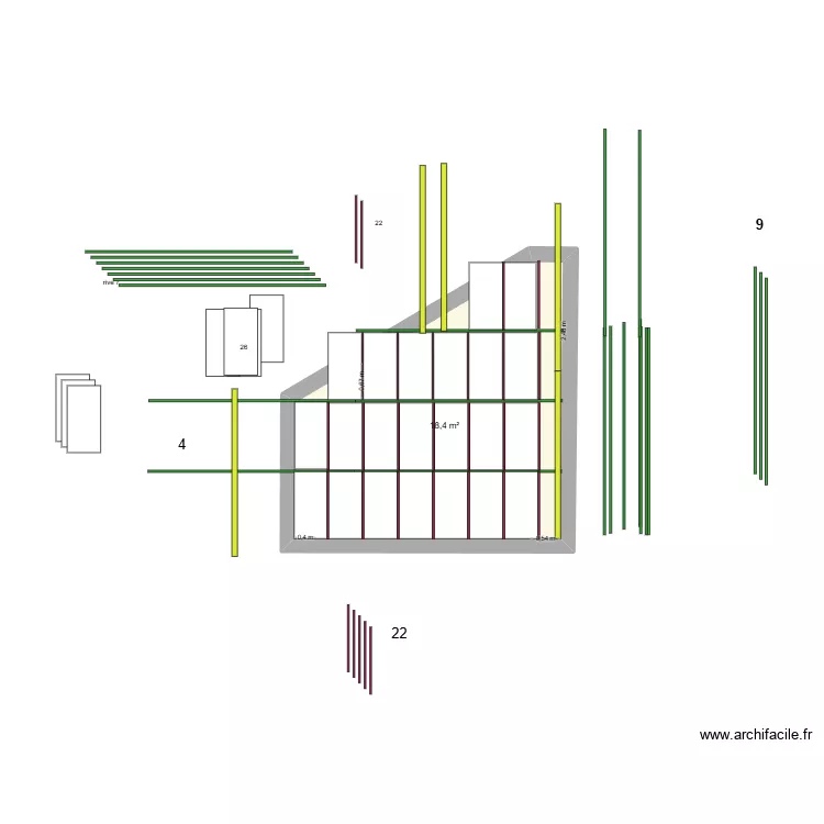 sous sol 1 rive 19 07 2026 1 ex. Plan de 1 et 18 m² sous sol 1 rive 19 07 2026 1 ex. Plan de 1 et 18 m²