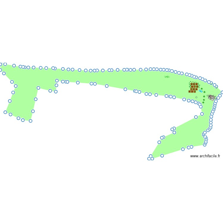 Pampelone. Plan de 0 pièce et 0 m2