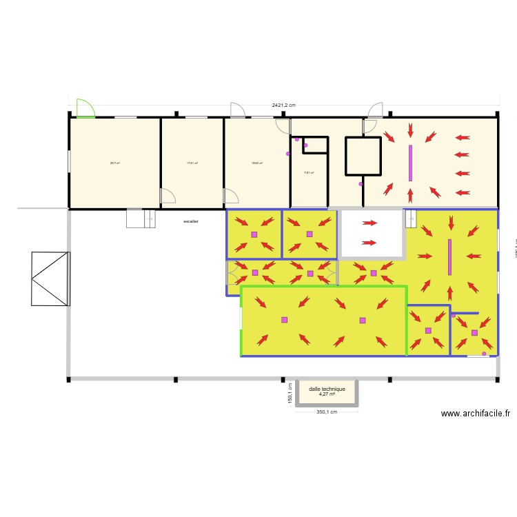 GAEC la Marmitte noms des pièces version 4. Plan de 0 pièce et 0 m2