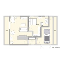 salon de base avec suite sans cloison