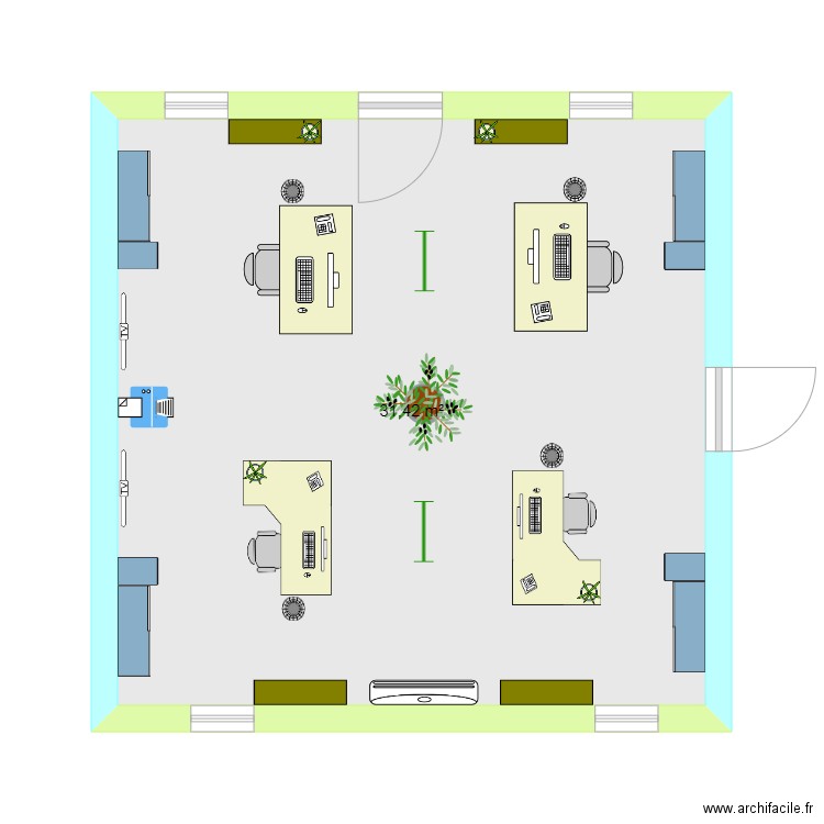 Valentine Crohin. Plan de 0 pièce et 0 m2