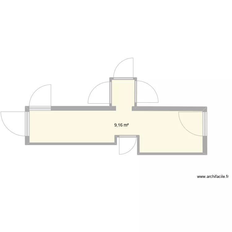 couloir. Plan de couloir. Plan de