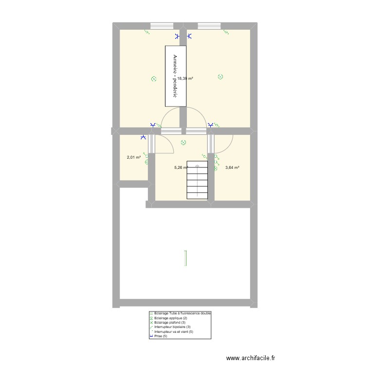 2.3. Plan de 4 pièces et 29 m2
