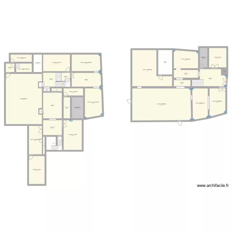 M&eacute;diath&egrave;que. Plan de 