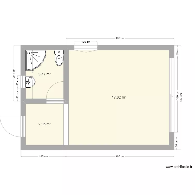 MODULE 30m&sup2;. Plan de 