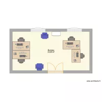 Bureau 25 après 2 (sans étagère murale)