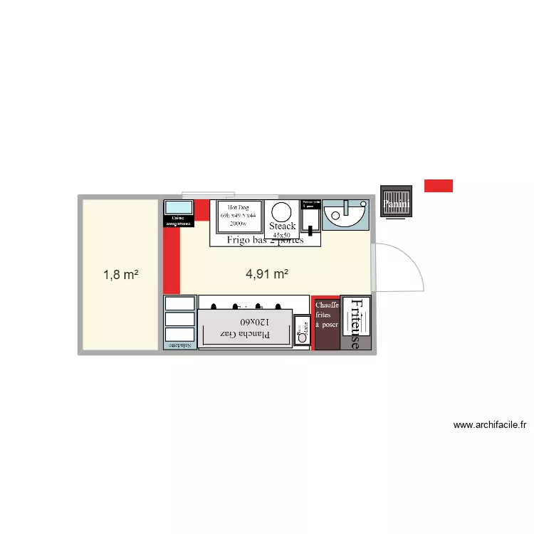 Ford transit MK1. Plan de 